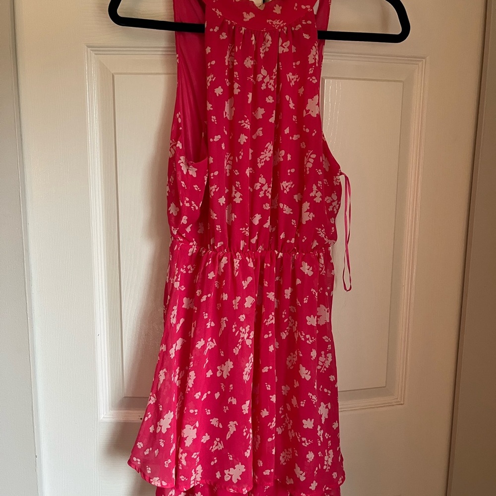 Floral Pink Women’s Mini Dress